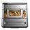 Airfryer Cecotec Cecofry Foodcourt 18000 Dubbele Mand Venster 18L 2700W Pizzasteen