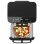 Airfryer Cecotec Cecofry Foodcourt 18000 Dubbele Mand Venster 18L 2700W Pizzasteen