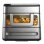 Airfryer Cecotec Cecofry Foodcourt 18000 Double Zone 18 L 2700 W Four Pizza