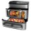 Airfryer Cecotec Cecofry Foodcourt 18000 Double Zone 18 L 2700 W Four Pizza