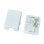 Conector Alantec GN009 RJ11 Hembra Recto Cat3 Blanco 1 unidad