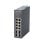 Switch Hikvision DS-3T1512HP-SI-8P4F 8 Puertos Gigabit PoE y 4 SFP Gestión Avanzada Industrial
