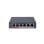 Switch Hikvision DS-3E1106P-EI 6 Puertos Fast Ethernet PoE Gestión Inteligente y Protección