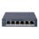 Switch Hikvision DS-3E1506P-EI/M Gigabit Gestionado 4 Puertos PoE 2 Uplink 45W Pared
