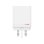 Carregador OnePlus 6921815627715 SUPERVOOC 120W Dual Port GaN USB-C USB-A com Cabo Branco