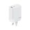 Carregador OnePlus 6921815627715 SUPERVOOC 120W Dual Port GaN USB-C USB-A com Cabo Branco