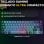 Tastatur The G-Lab Combo Hydrogen 65 Prozent Kabel QWERTY RGB Grau Schwarz Gaming-Set