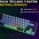 Tastatur The G-Lab Combo Hydrogen 65 Prozent Kabel QWERTY RGB Grau Schwarz Gaming-Set