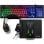 Pack gaming The G-Lab Combo Sulfur QWERTY de membrana español con ratón, auriculares y alfombrilla RGB