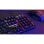 Tastatur The G-Lab KEYZ CAESIUM Membran Layout ES RGB Full-Size mit N-Key