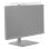 Luz de pantalla BenQ ScreenBar Pro LED regulable para monitor plata