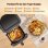 Airfryer Cosori Dual Blaze Twinfry Chef Edition 10L 2800W Dubbele Mand Dubbele Verwarming