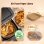 Freidora de aire Cosori Dual Blaze Twinfry Chef Edition 10 L 2800 W doble cesta