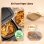 Airfryer Cosori Dual Blaze Twinfry Chef Edition 10L 2800W Dubbele Mand Dubbele Verwarming