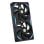 Ventilador suplementario NZXT F240X 240 mm 3100 RPM RGB doble ventilador