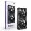 Ventilador suplementario NZXT F240X 240 mm 3100 RPM RGB doble ventilador