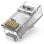 Connettore RJ45 Vention IDGR0-10 Cat.6A UTP 100 unità trasparente