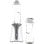 Batidora de vaso Grunkel BAT-350 Smooth 350W 2 vasos portátiles