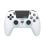 Gamepad Trade Invaders HW-1019 Bluetooth LED Branco/Preto Compatível PS5/PC/Android/iOS