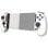 Mars Gaming MGPXPro Bluetooth-Gamepad bis zu 7 Zoll, kompatibel mit PS4, Switch, Switch 2, PC, Android und iOS 13.0+, Weiß