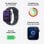 Apple Watch SE 3 GPS Bluetooth 40mm OLED Nero M/L Resistente all’Acqua 50m Cardiofrequenzimetro
