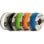 Filamento PLA Spectrum 80747 Premium Multicor 1,75 mm Bobinas Cartão Eco Pack 5x250g