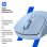 Ratón HP 400 Inalámbrico Dual Bluetooth/USB 2.4GHZ Silencioso Batería 24 Meses 6000DPI Silicona Suave Azul