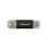 Pen USB Intenso Twist Line 128GB USB-A USB-C 70MB/s Antracite