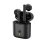 Auriculares Celly Pulsesound sans fil Bluetooth pour appels et musique, contrôle tactile, noir