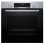 Horno elétrico Bosch Serie 6 HBG536ES4 71L Preto Prata AirFry autolimpeza