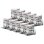 Appareil photo jetable Agfaphoto LeBox 31 mm noir et blanc pack 10
