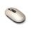 Souris Port Designs PURE MAC Bluetooth 3200DPI Beige Ambidextre Rechargeable Multidispositif
