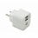 Conceptronic Chargeur USB à 2 ports 3.4 A
