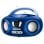 Brigmton W-501 Radio CD/MP3 USB Bluetooth Azul