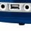 Brigmton W-501 Radio CD/MP3 USB Bluetooth Azul
