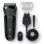 Rasoir Visage Braun Series 3 300s Sans Fil 20min Sec 3 Lames Charge Rapide