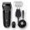 Barbeador Facial Braun Series 3 300s Recarregável 20min A Seco Lâminas Carga Rápida