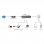 LevelOne GEU-0822 Netzwerk-Switch Unmanaged Gigabit Ethernet (10/100/1000) Schwarz