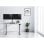 Equip 650115 Flachbildschirm-Tischhalterung 68,6 cm (27") Tisch/Bank Schwarz
