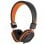 NGS DJ Gumdrop Orange Auriculares con Micrófono