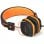 NGS DJ Gumdrop Orange Auriculares con Micrófono