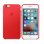 Apple Funda Leather Case Roja para iPhone 6 Plus/6s Plus