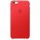Apple Funda Leather Case Roja para iPhone 6 Plus/6s Plus