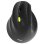 Maus Port Designs 910008 Bluetooth 2400 DPI Schwarz Ergonomisch Vertikal Linkshänder