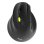 Maus Port Designs 910008 Bluetooth 2400 DPI Schwarz Ergonomisch Vertikal Linkshänder