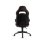 Chaise de bureau Spirit of Gamer Mustang SOG-GCMRE simili cuir noir rouge accoudoirs fixes