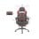 Chaise de bureau Spirit of Gamer Mustang SOG-GCMRE simili cuir noir rouge accoudoirs fixes