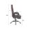 Chaise de bureau Spirit of Gamer Mustang SOG-GCMRE simili cuir noir rouge accoudoirs fixes