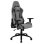Chaise Gaming REKT ULTIM8RSDGY tissu gris foncé accoudoirs 3D dossier inclinable 160º