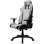 Chaise gaming Arozzi Avanti SoftFabric Gris Clair accoudoirs 3D dossier inclinable